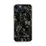 Slim Protection Case［ LAGUNAMOON - Botanical - Black ］