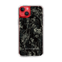 Slim Protection Case［ LAGUNAMOON - Botanical - Black ］