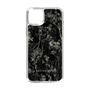 Slim Protection Case［ LAGUNAMOON - Botanical - Black ］