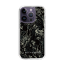 Slim Protection Case［ LAGUNAMOON - Botanical - Black ］