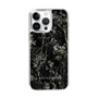Slim Protection Case［ LAGUNAMOON - Botanical - Black ］