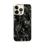 Slim Protection Case［ LAGUNAMOON - Botanical - Black ］