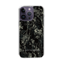 Slim Protection Case［ LAGUNAMOON - Botanical - Black ］
