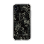 Slim Protection Case［ LAGUNAMOON - Botanical - Black ］