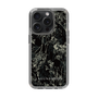 Slim Protection Case［ LAGUNAMOON - Botanical - Black ］