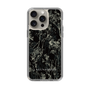 Slim Protection Case［ LAGUNAMOON - Botanical - Black ］