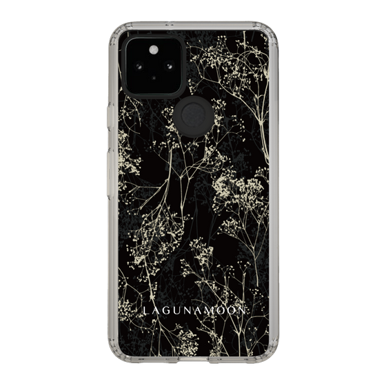 Slim Protection Case［ LAGUNAMOON - Botanical - Black ］