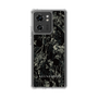 Slim Protection Case［ LAGUNAMOON - Botanical - Black ］