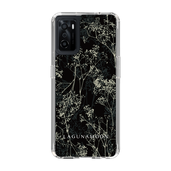 Slim Protection Case［ LAGUNAMOON - Botanical - Black ］