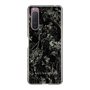 Slim Protection Case［ LAGUNAMOON - Botanical - Black ］