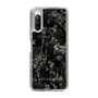 Slim Protection Case［ LAGUNAMOON - Botanical - Black ］