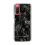 Slim Protection Case［ LAGUNAMOON - Botanical - Black ］