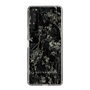 Slim Protection Case［ LAGUNAMOON - Botanical - Black ］