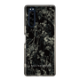Slim Protection Case［ LAGUNAMOON - Botanical - Black ］