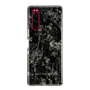 Slim Protection Case［ LAGUNAMOON - Botanical - Black ］