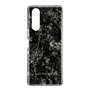 Slim Protection Case［ LAGUNAMOON - Botanical - Black ］