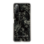 Slim Protection Case［ LAGUNAMOON - Botanical - Black ］