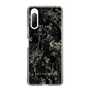 Slim Protection Case［ LAGUNAMOON - Botanical - Black ］
