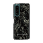 Slim Protection Case［ LAGUNAMOON - Botanical - Black ］