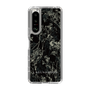 Slim Protection Case［ LAGUNAMOON - Botanical - Black ］