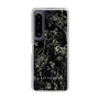 Slim Protection Case［ LAGUNAMOON - Botanical - Black ］