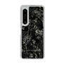 Slim Protection Case［ LAGUNAMOON - Botanical - Black ］