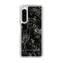 Slim Protection Case［ LAGUNAMOON - Botanical - Black ］