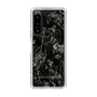 Slim Protection Case［ LAGUNAMOON - Botanical - Black ］