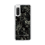 Slim Protection Case［ LAGUNAMOON - Botanical - Black ］