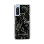 Slim Protection Case［ LAGUNAMOON - Botanical - Black ］