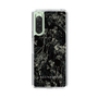 Slim Protection Case［ LAGUNAMOON - Botanical - Black ］