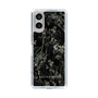Slim Protection Case［ LAGUNAMOON - Botanical - Black ］