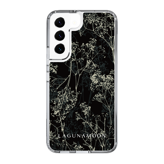 Slim Protection Case［ LAGUNAMOON - Botanical - Black ］