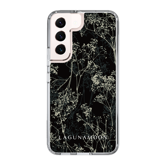 Slim Protection Case［ LAGUNAMOON - Botanical - Black ］