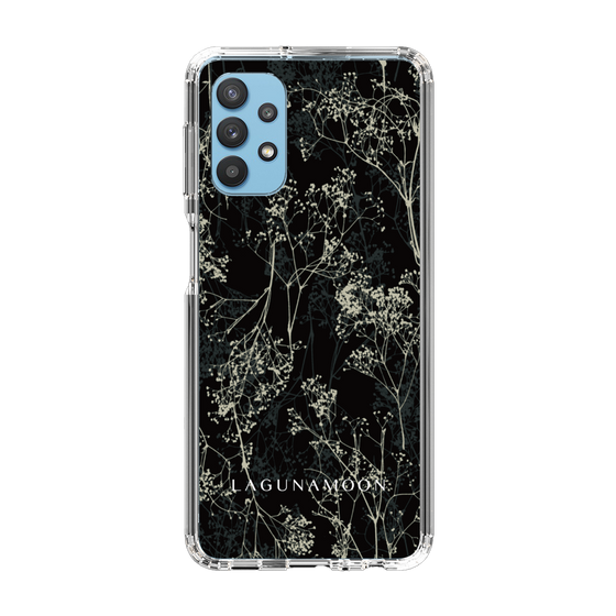 Slim Protection Case［ LAGUNAMOON - Botanical - Black ］