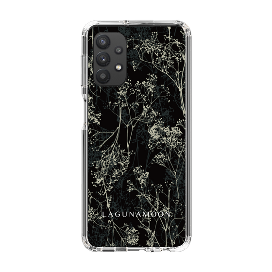 Slim Protection Case［ LAGUNAMOON - Botanical - Black ］