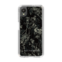 Slim Protection Case［ LAGUNAMOON - Botanical - Black ］