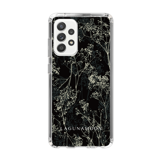 Slim Protection Case［ LAGUNAMOON - Botanical - Black ］
