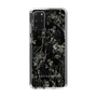 Slim Protection Case［ LAGUNAMOON - Botanical - Black ］