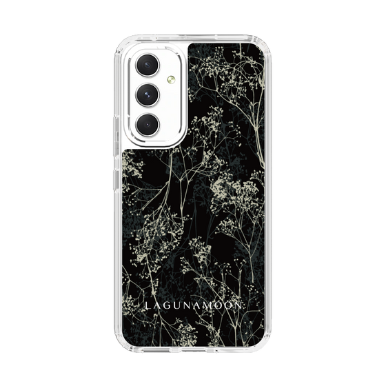 Slim Protection Case［ LAGUNAMOON - Botanical - Black ］