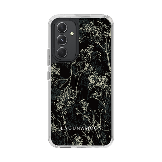 Slim Protection Case［ LAGUNAMOON - Botanical - Black ］