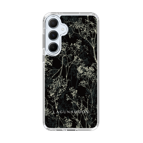 Slim Protection Case［ LAGUNAMOON - Botanical - Black ］