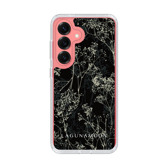 Slim Protection Case［ LAGUNAMOON - Botanical - Black ］