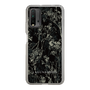 Slim Protection Case［ LAGUNAMOON - Botanical - Black ］