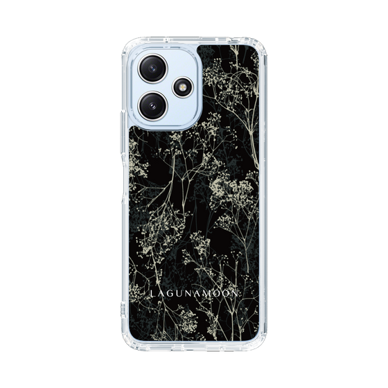 Slim Protection Case［ LAGUNAMOON - Botanical - Black ］
