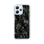 Slim Protection Case［ LAGUNAMOON - Botanical - Black ］