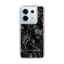 Slim Protection Case［ LAGUNAMOON - Botanical - Black ］
