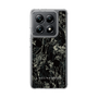 Slim Protection Case［ LAGUNAMOON - Botanical - Black ］