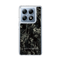 Slim Protection Case［ LAGUNAMOON - Botanical - Black ］