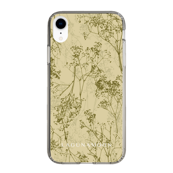Slim Protection Case［ LAGUNAMOON - Botanical - Yellow ］